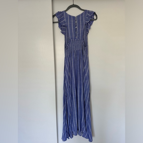 Chambray Butterflies Maxi by Free People - Picture 7 of 11